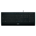 Tastatur Logitech K280E Schwarz Französisch AZERTY