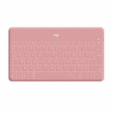 Tastatur Logitech AZERTY Französisch Rosa