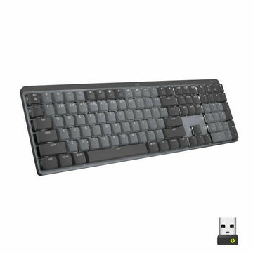 Tastatur Logitech MX Mechanical USB Graphit Hinterleuchtet Wireless AZERTY