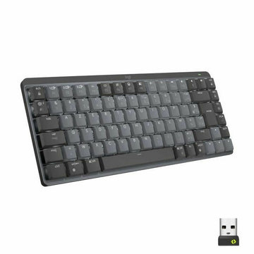 Tastatur Logitech MX Mini Französisch Dunkelgrau AZERTY AZERTY