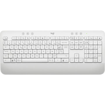 Tastatur Logitech Signature K650 AZERTY Französisch Weiß