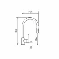 Mischbatterie Pyramis 090941338 Metall