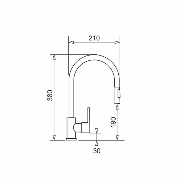 Mischbatterie Pyramis 090941338 Metall