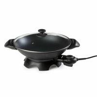 Wok Pfanne DOMO DO-8708W 2000 W 5 L Schwarz