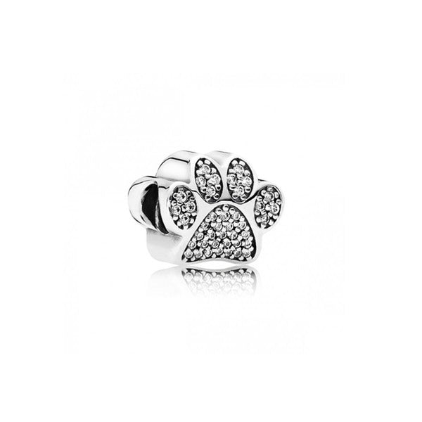 Damenperlen Pandora SPARKLING PAW PRINT & HEART