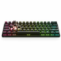 Tastatur SteelSeries Apex Pro Mini Schwarz Wireless Hinterleuchtet LDC AZERTY