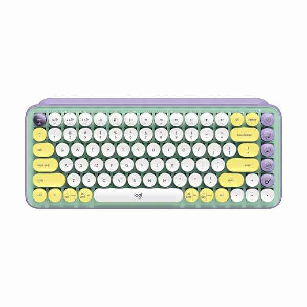 Tastatur Logitech POP Französisch grün AZERTY AZERTY