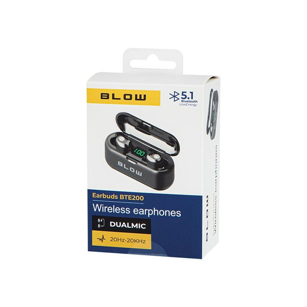 Bluetooth in Ear Headset Blow BTE200 Schwarz