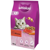 Katzenfutter Whiskas 5900951014345 Erwachsener Rindfleisch 14 Kg