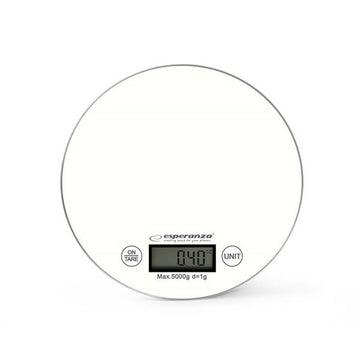 Küchenwaage Esperanza EKS003W Weiß 5 kg