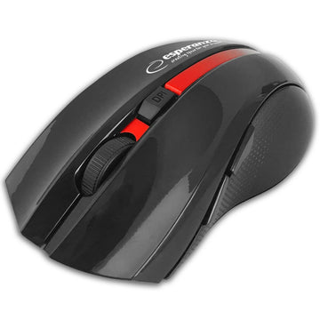 Mouse Esperanza EM129R Schwarz Rot