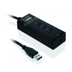 Hub USB Ibox IUH3FB Schwarz