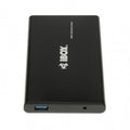 Externe Box Ibox IEU3F02 Schwarz 2,5"