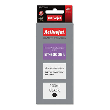 Original Tintenpatrone Activejet AB-6000Bk Schwarz