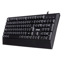 Tastatur Activejet K-3255 Schwarz Schwarzweiß QWERTY