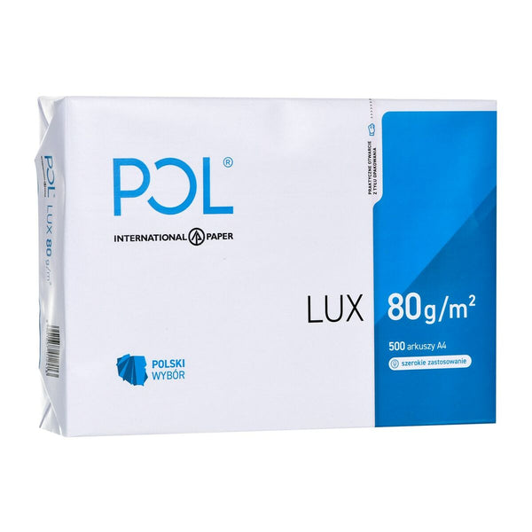 Druckerpapier POL International Paper Lux Weiß A4 500 Blatt