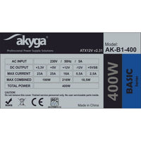 Stromquelle Akyga AK-B1-400 400 W ATX RoHS