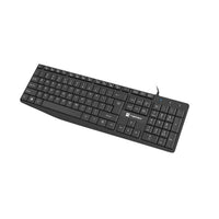 Tastatur Natec NKL-1950 Schwarz Qwerty US