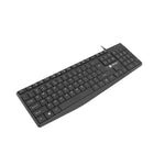 Tastatur Natec NKL-1950 Schwarz Qwerty US