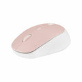 Schnurlose Mouse Natec Harrier 2 Weiß Rosa 1600 dpi