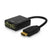 Adapter HDMI auf VGA Savio CL-23 Schwarz