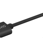 USB-Kabel auf Micro-USB und USB C Savio CL-128 Schwarz 1 m