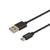 USB A zu USB-C-Kabel Savio CL-129 Schwarz 2 m