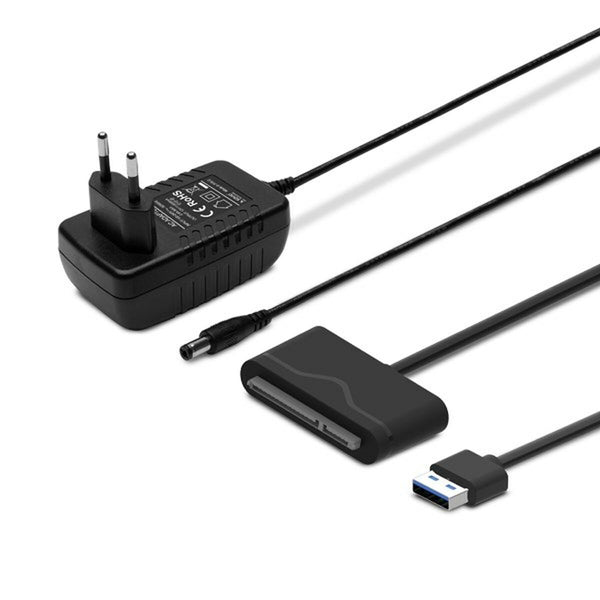 USB-Kabel SATA III Savio AK-39 Schwarz 50 cm