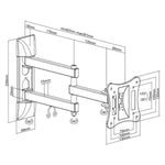 TV Halterung MacLean MC-719 27" 13" 15 kg