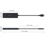 Hub USB Aukey CBC64 Schwarz