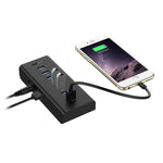 Hub USB Aukey CB-H3 Schwarz