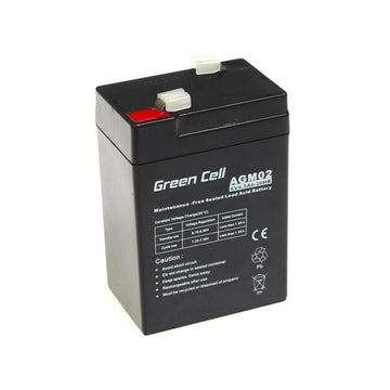 Batterie für Unterbrechungsfreies Stromversorgungssystem USV Green Cell AGM02 4,5 AH 6 V