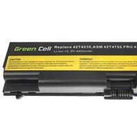 Laptop-Akku Green Cell LE05 Schwarz 4400 mAh