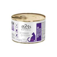 Katzenfutter 4VETS Natural Gastro Intestinal Truthahn 185 g