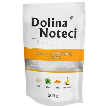 Nassfutter Dolina Noteci Premium Rindfleisch Ente Kürbis Schwein 500 L 500 g