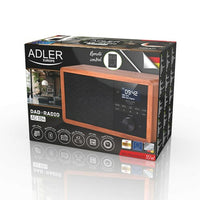 Radio Adler AD 1184 Schwarz Holz