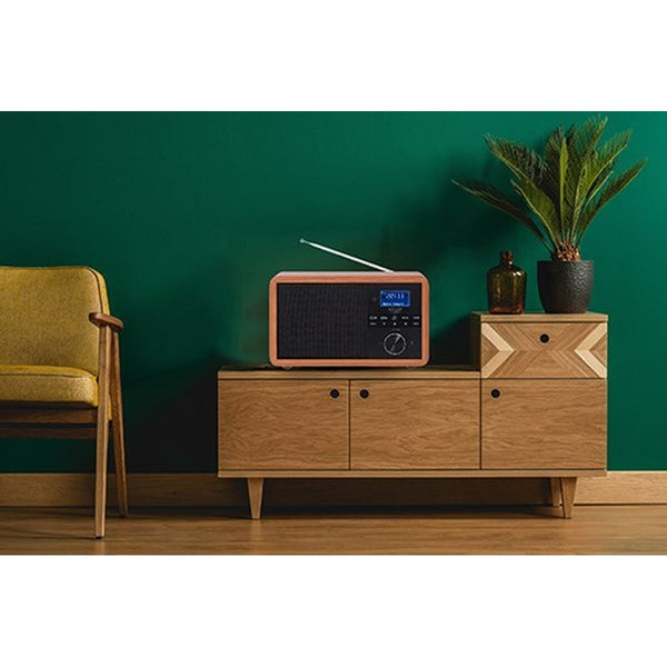 Radio Adler AD 1184 Schwarz Holz