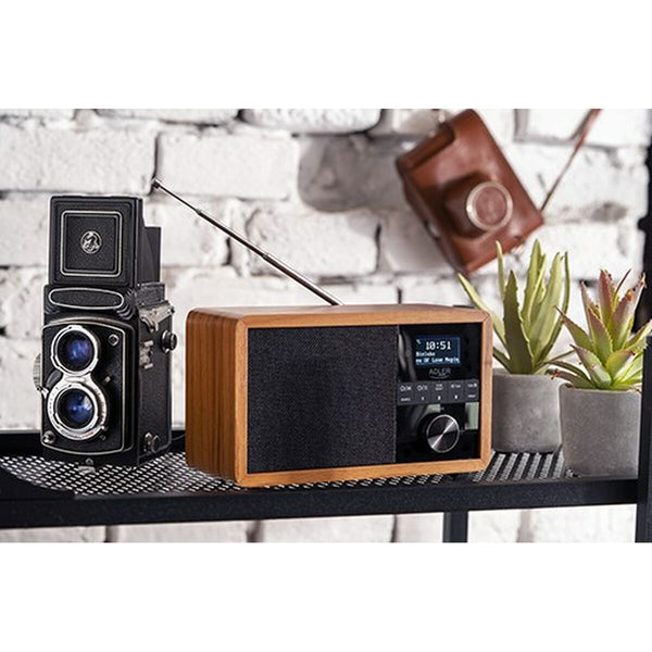 Radio Adler AD 1184 Schwarz Holz