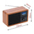 Radio Adler AD 1184 Schwarz Holz