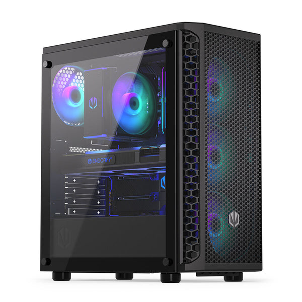 ATX/mATX Semi-Tower Gehäuse Endorfy Signum 300 ARGB Schwarz Multi