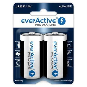 Batterien EverActive LR20 1,5 V (2 Stück)