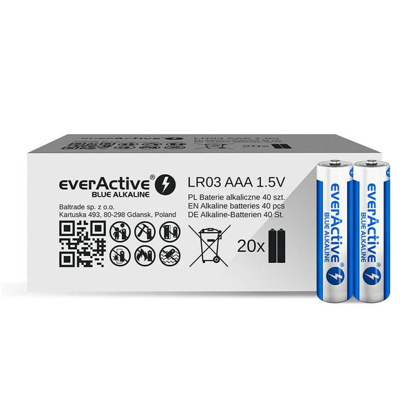 Batterien EverActive LR03 1,5 V AAA