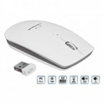 Schnurlose Mouse Esperanza EM120W Grau Weiß/Grau