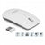 Schnurlose Mouse Esperanza EM120W Grau Weiß/Grau