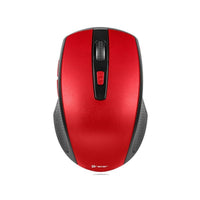 Schnurlose Mouse Tracer TRAMYS46750 Schwarz Schwarz/Rot