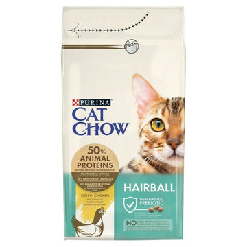 Katzenfutter Purina CAT CHOW HAIRBALL CONTROLL Erwachsener Huhn 1,5 Kg