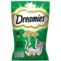 Snack für Katze Dreamies Catnip 60 g Frisch Fleisch