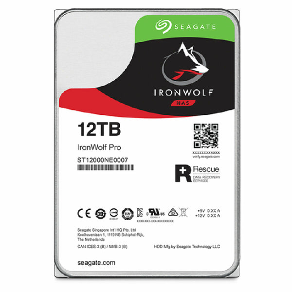 Festplatte Seagate IronWolf  Pro ST12000NT001 3,5" 12 TB