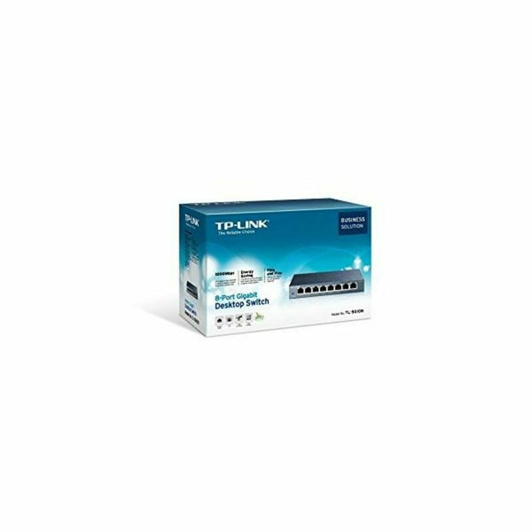 Schalter für das Büronetz TP-Link TL-SG108 8P Gigabit Auto MDIX