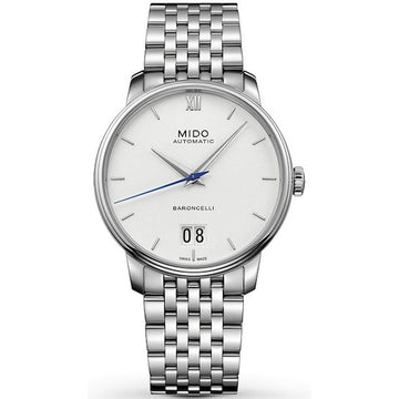 Herrenuhr Mido BARONCELLI Silberfarben (Ø 40 mm)